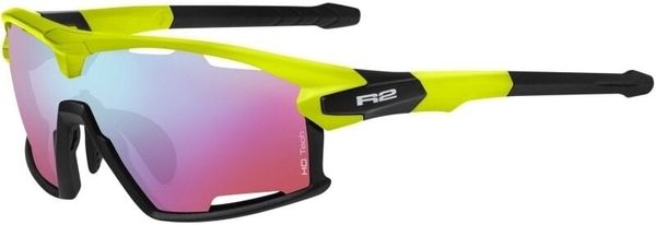 R2 R2 Rocket Neon Yellow-Black Matt/Blue Revo Pink Kolesarska očala