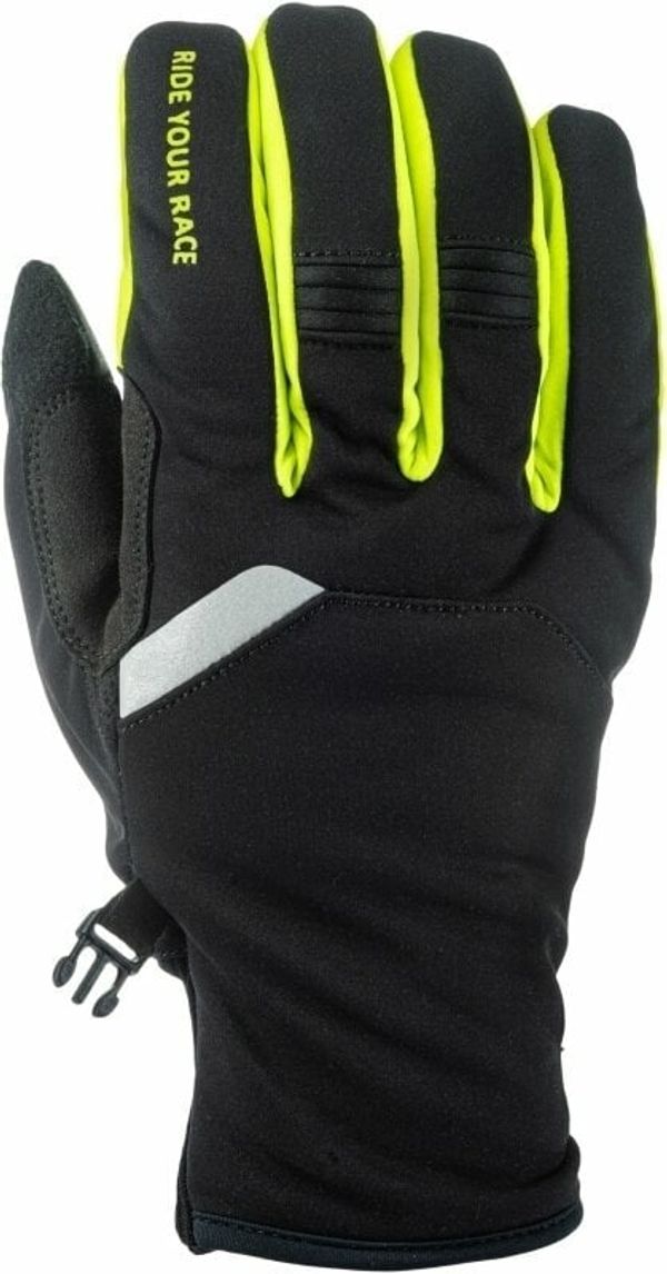 R2 R2 Storm Gloves Black/Neon Yellow 2XL Smučarske rokavice