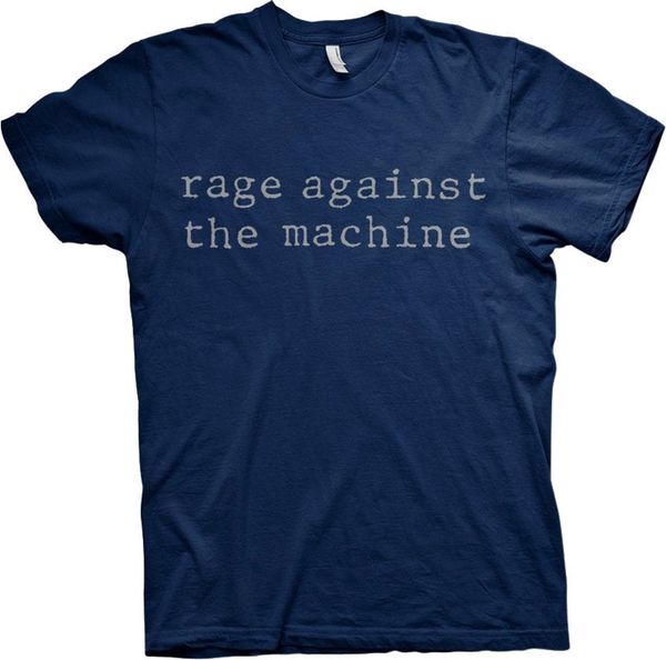 Rage Against The Machine Rage Against The Machine Majica Original Logo Unisex Navy Blue L