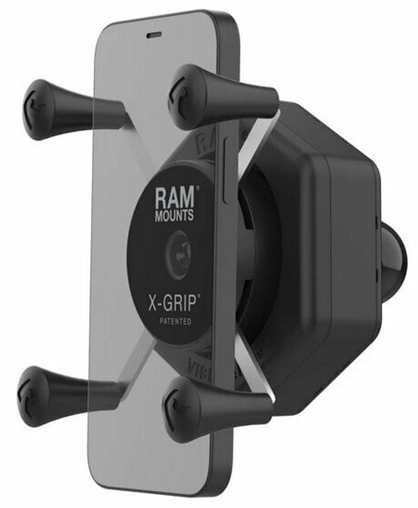 Ram Mounts Ram Mounts X-Grip Phone Holder with Ball & Vibe-Safe Adapter