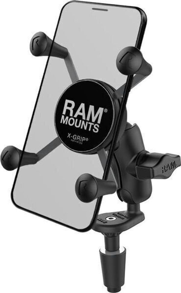 Ram Mounts Ram Mounts X-Grip Phone Holder with Motorcycle Fork Stem Base