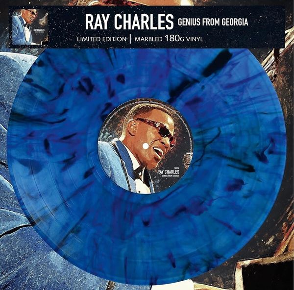 Ray Charles Ray Charles - Genius From Georgia (Limited Edition) (Reissue) (Blue Marbled Coloured) (LP)