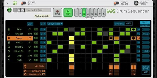 Reason Studios Reason Studios Drum Sequencer (Digitalni izdelek)