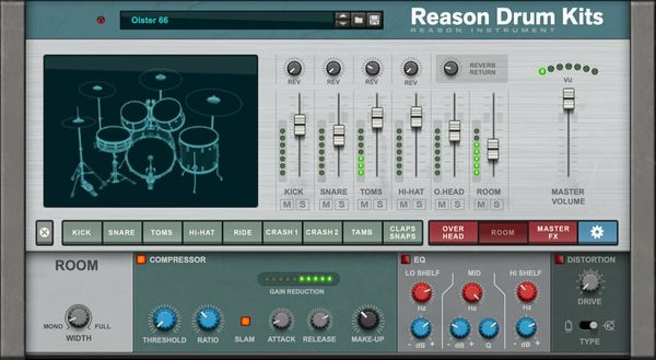 Reason Studios Reason Studios Reason Drum Kits (Digitalni izdelek)