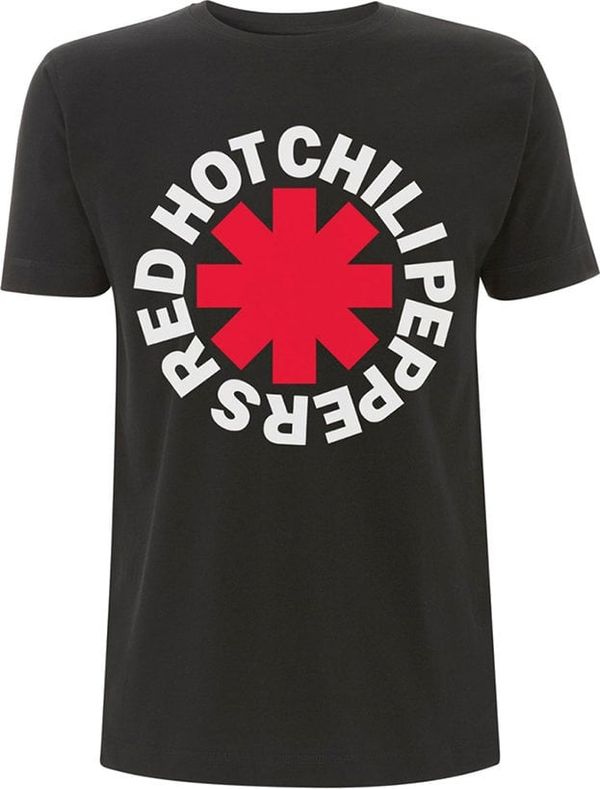 Red Hot Chili Peppers Red Hot Chili Peppers Majica Classic Asterisk Unisex Black L