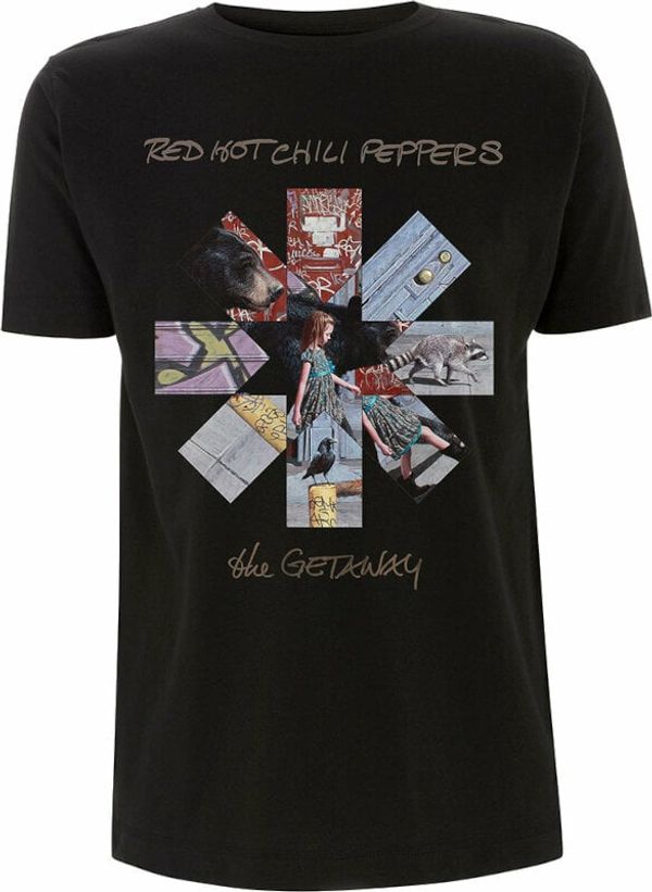 Red Hot Chili Peppers Red Hot Chili Peppers Majica Getaway Album Asterisk Unisex Black L