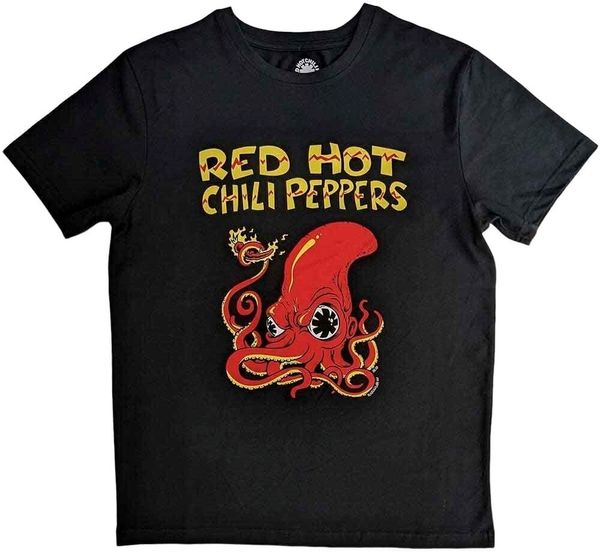 Red Hot Chili Peppers Red Hot Chili Peppers Majica Octopus Unisex Black 2XL