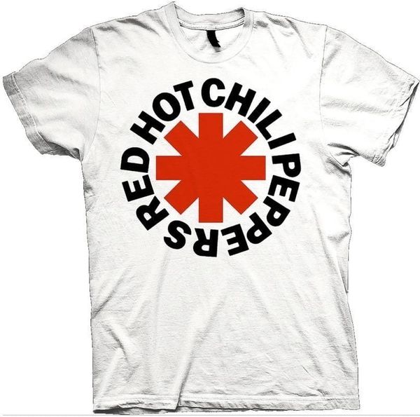 Red Hot Chili Peppers Red Hot Chili Peppers Majica Red Asterisk Unisex White L