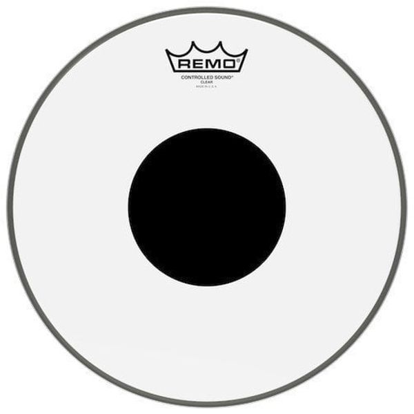 Remo Remo CS-0312-10 Controlled Sound Clear Black Dot 12" Opna za boben