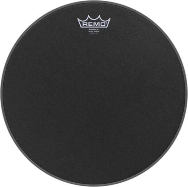 Remo Remo Emperor Black Suede Črna 16" Opna za boben