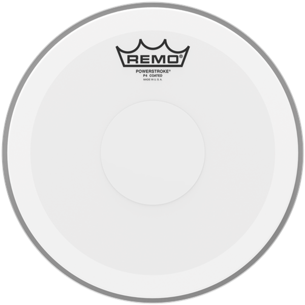 Remo Remo P4-0114-C2 Powerstroke 4 Coated Clear Dot 14" Opna za boben