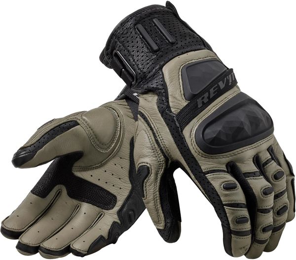 Rev'it! Rev'it! Gloves Cayenne 2 Black/Sand L Motoristične rokavice