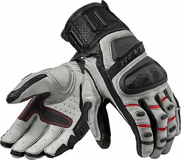 Rev'it! Rev'it! Gloves Cayenne 2 Black/Silver L Motoristične rokavice