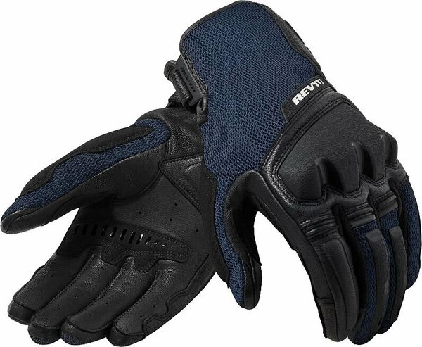 Rev'it! Rev'it! Gloves Duty Black/Blue 2XL Motoristične rokavice