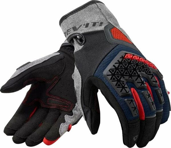 Rev'it! Rev'it! Gloves Mangrove Silver/Blue M Motoristične rokavice