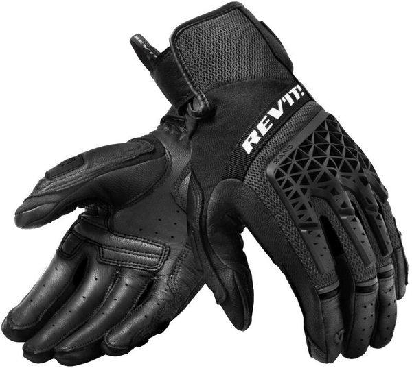 Rev'it! Rev'it! Gloves Sand 4 Black XL Motoristične rokavice