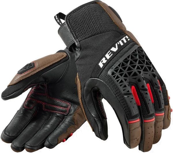Rev'it! Rev'it! Gloves Sand 4 Brown/Black L Motoristične rokavice
