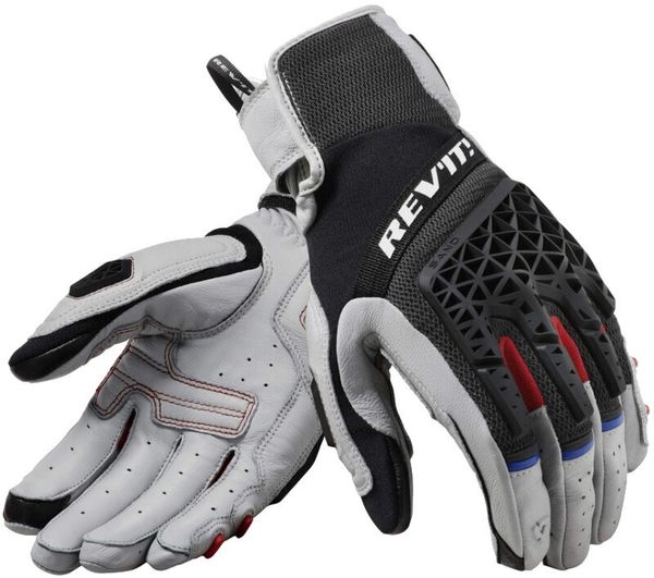 Rev'it! Rev'it! Gloves Sand 4 Light Grey/Black 2XL Motoristične rokavice