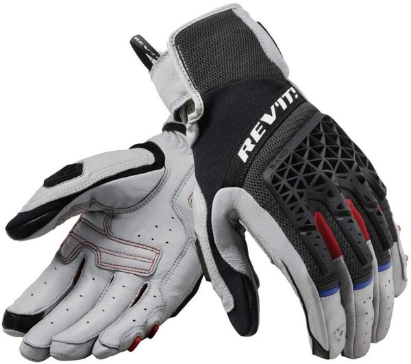 Rev'it! Rev'it! Gloves Sand 4 Light Grey/Black L Motoristične rokavice