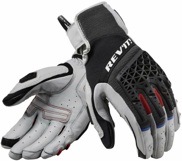 Rev'it! Rev'it! Gloves Sand 4 Light Grey/Black S Motoristične rokavice