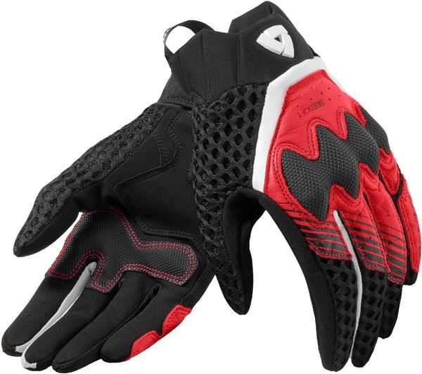 Rev'it! Rev'it! Gloves Veloz Ladies Black/Red S Motoristične rokavice