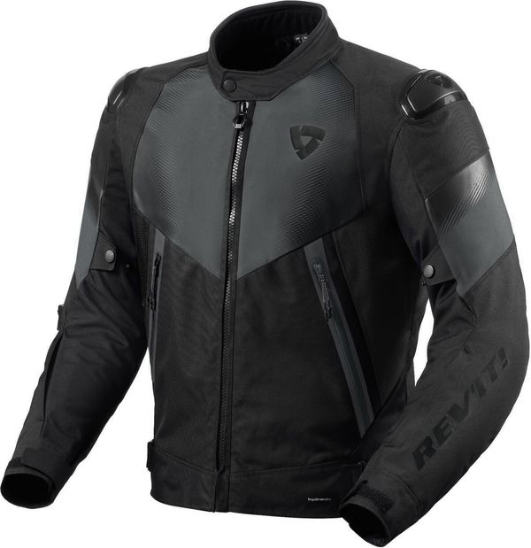 Rev'it! Rev'it! Jacket Control H2O Black/Anthracite XL Usnjena jakna