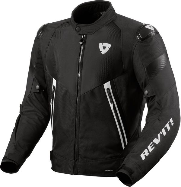 Rev'it! Rev'it! Jacket Control H2O Black/White M Usnjena jakna