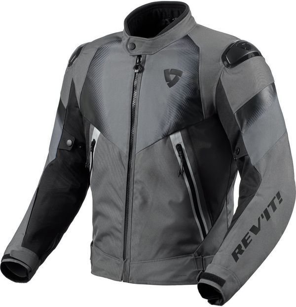 Rev'it! Rev'it! Jacket Control H2O Grey/Black XL Usnjena jakna