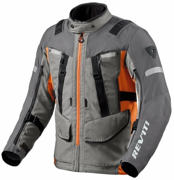 Rev'it! Rev'it! Jacket Sand 4 H2O Grey/Orange 3XL Tekstilna jakna