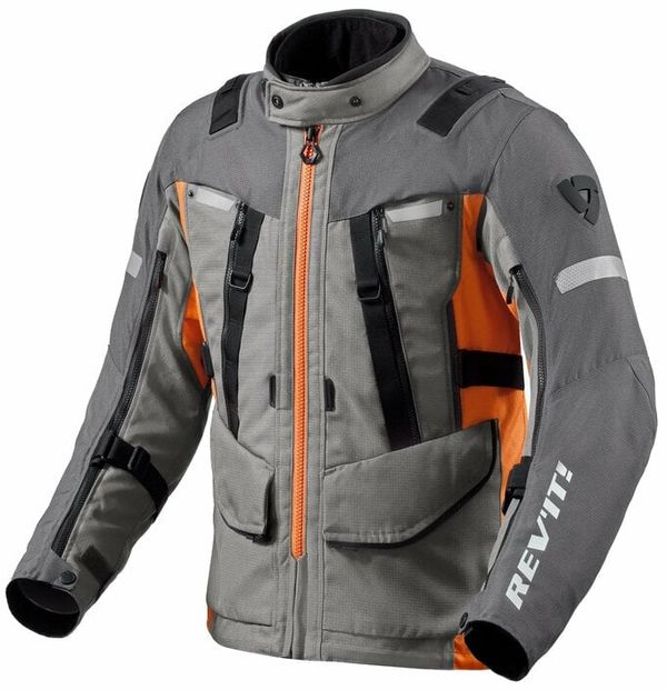 Rev'it! Rev'it! Jacket Sand 4 H2O Grey/Orange M Tekstilna jakna