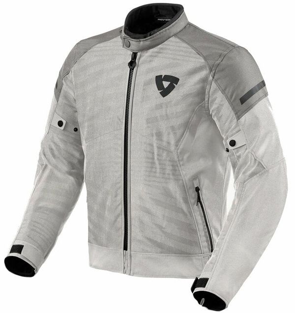 Rev'it! Rev'it! Jacket Torque 2 H2O Silver/Grey L Tekstilna jakna