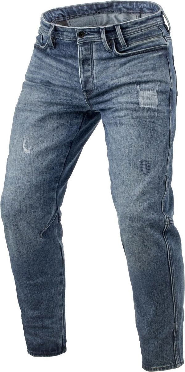 Rev'it! Rev'it! Jeans Rilan TF Medium Blue Vintage 34/32 Motoristične jeans hlače