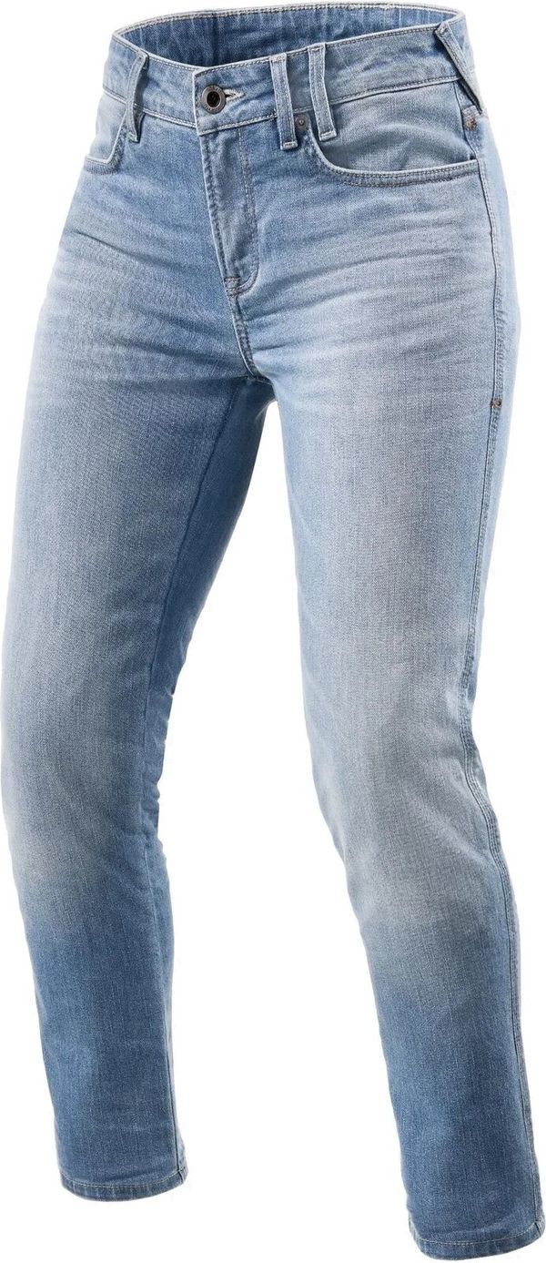 Rev'it! Rev'it! Jeans Shelby 2 Ladies SK Light Blue 32/29 Motoristične jeans hlače