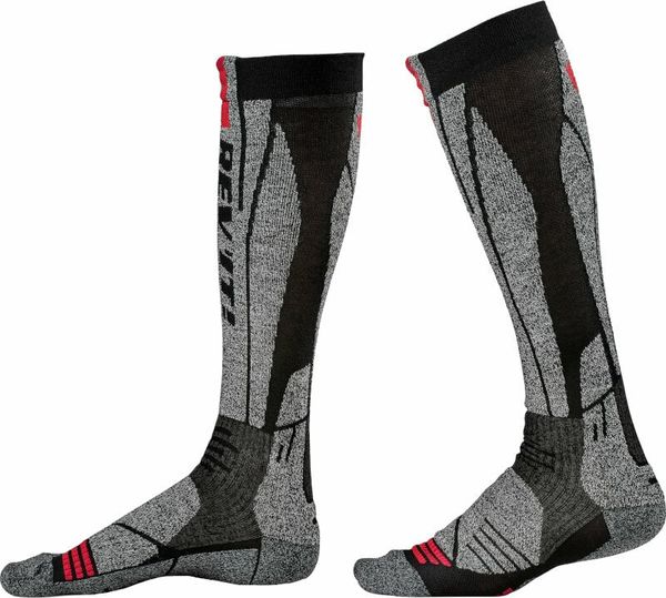 Rev'it! Rev'it! Nogavice Socks Andes Light Grey/Red 35/38