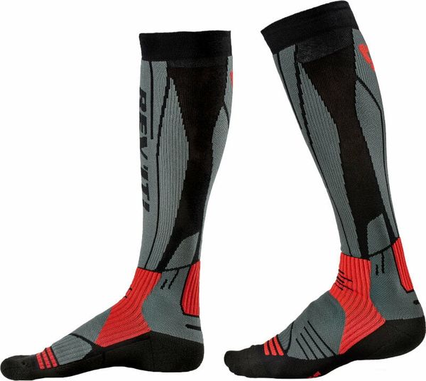 Rev'it! Rev'it! Nogavice Socks Kalahari Dark Grey/Red 35/38