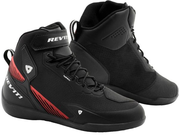 Rev'it! Rev'it! Shoes G-Force 2 H2O Black/Neon Red 42 Motoristični čevlji