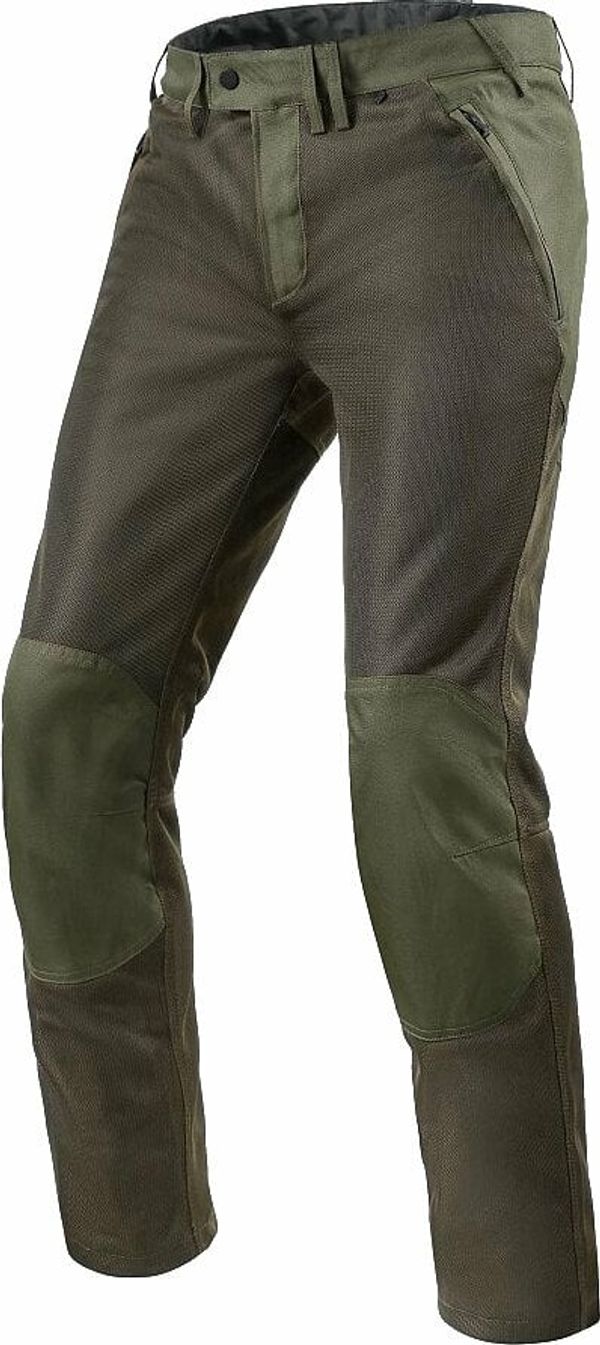 Rev'it! Rev'it! Trousers Eclipse Dark Green 4XL Regular Tekstilne hlače