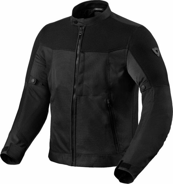 Rev'it! Rev'it! Vigor 2 Black XL Tekstilna jakna