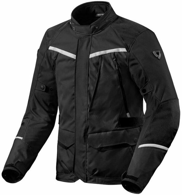 Rev'it! Rev'it! Voltiac 3 H2O Black/Silver XL Tekstilna jakna