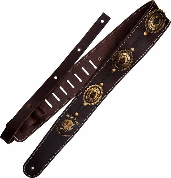 Richter Richter Motörhead Concho Strap Usijni kitarski pas Brown/ Old Gold