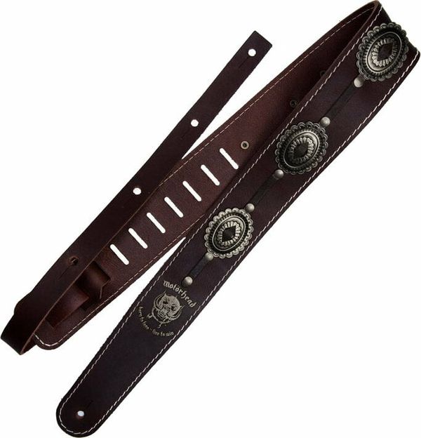 Richter Richter Motörhead Concho Strap Usijni kitarski pas Brown / Old Silver