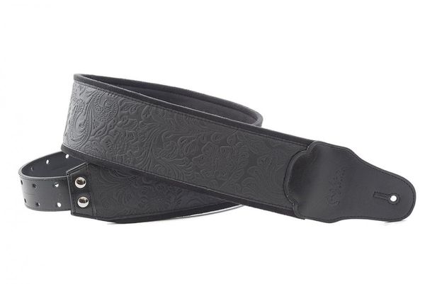 RightOnStraps RightOnStraps Bassman Usijni kitarski pas B-Sandokan Black