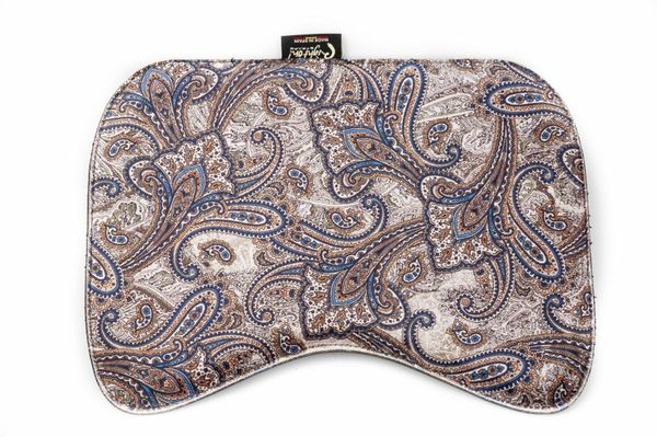 RightOnStraps RightOnStraps Cajon Pad Paisley Velvet Brown Cajon-Accessories