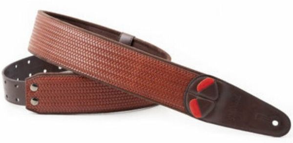 RightOnStraps RightOnStraps M-Bond 60 Tekstilni kitarski pas Brown