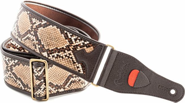 RightOnStraps RightOnStraps Snake II Usijni kitarski pas Beige