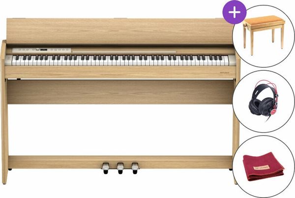 Roland Roland F701 LO SET Light Oak Digitalni piano