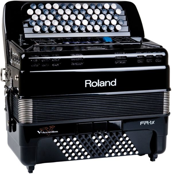 Roland Roland FR-1x Črna Harmonika z gumbi