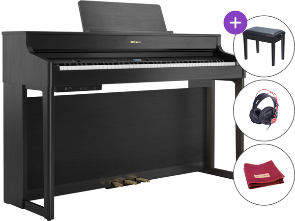 Roland Roland HP 702 Charcoal Black SET Charcoal Black Digitalni piano