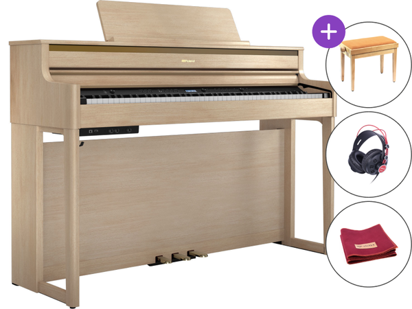 Roland Roland HP 704 Light Oak SET Light Oak Digitalni piano