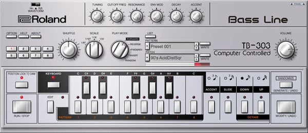 Roland Roland TB-303 Key (Digitalni izdelek)